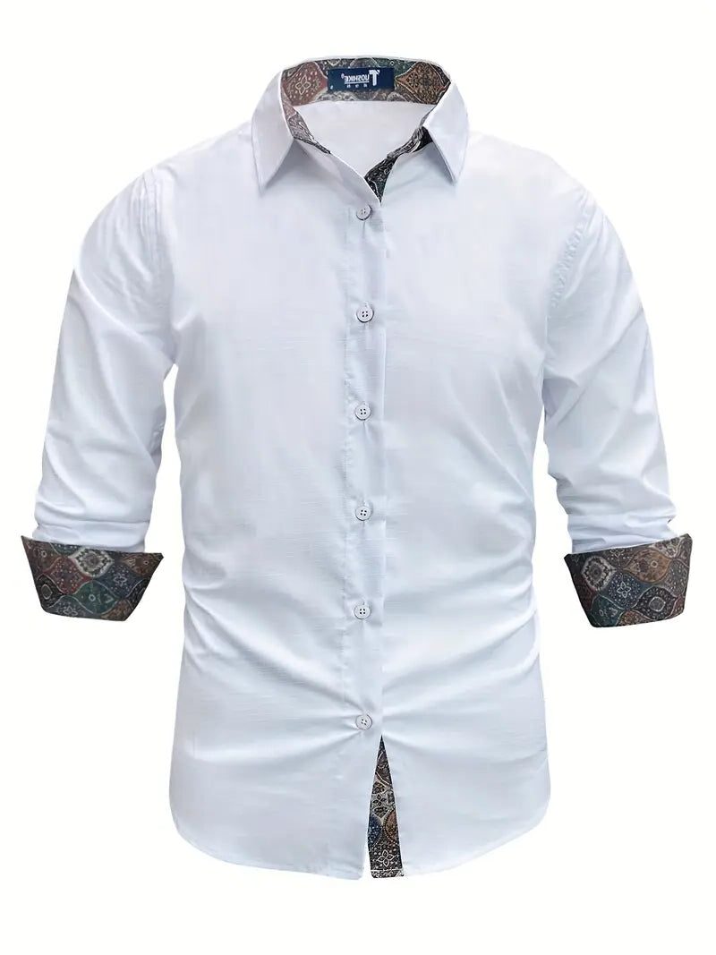 Tailored Button-Down Shirt for Men - View 9