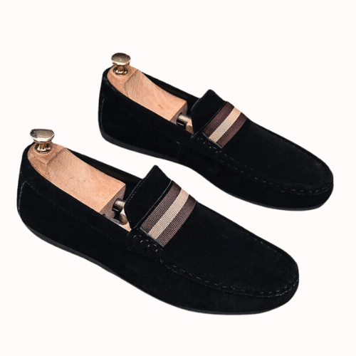 Suède Buckle Loafers for Men