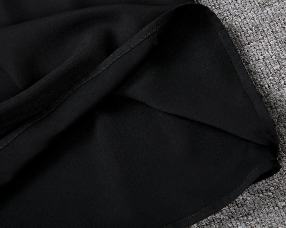 V-Neck Midi Shift Dress for Women - View 7