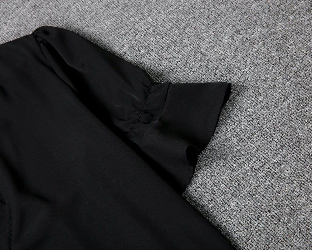 V-Neck Midi Shift Dress for Women - View 8