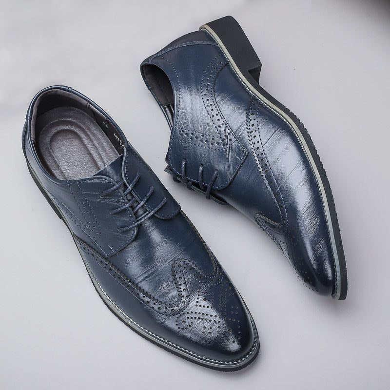 Wingtip Brogue Dress Shoes for Men