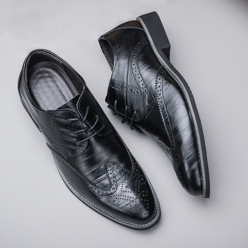 Wingtip Brogue Dress Shoes for Men