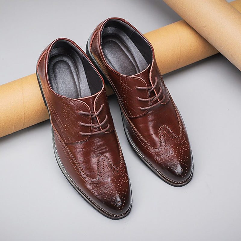 Wingtip Brogue Dress Shoes for Men - View 7