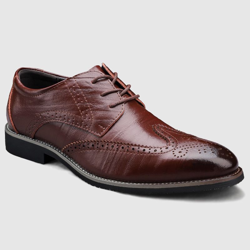 Wingtip Brogue Dress Shoes for Men - View 8