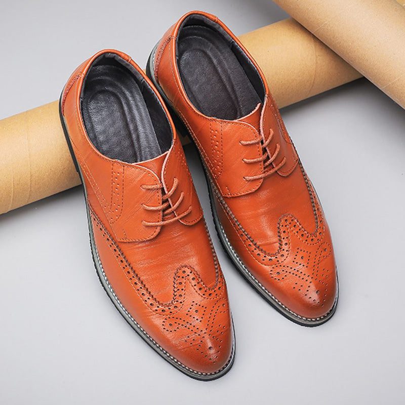 Wingtip Brogue Dress Shoes for Men - View 9