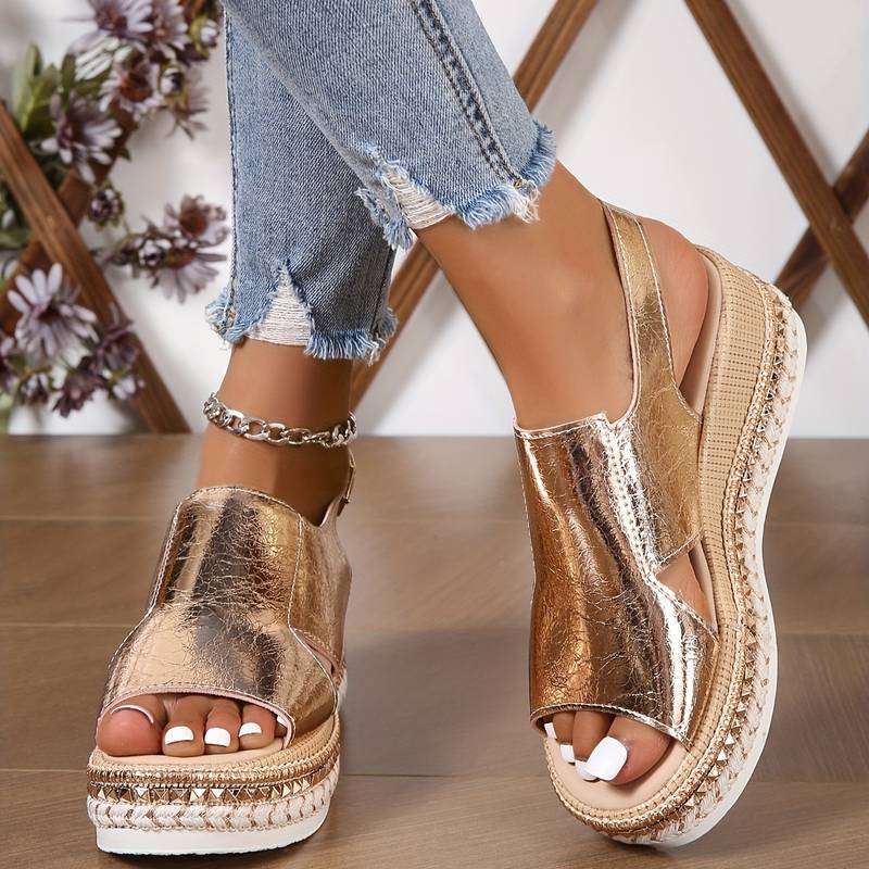 Platform Open Toe Sandals for Women