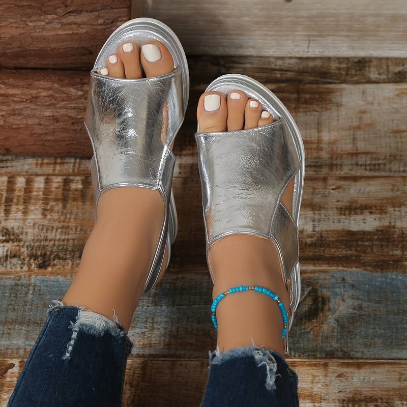 Platform Open Toe Sandals for Women