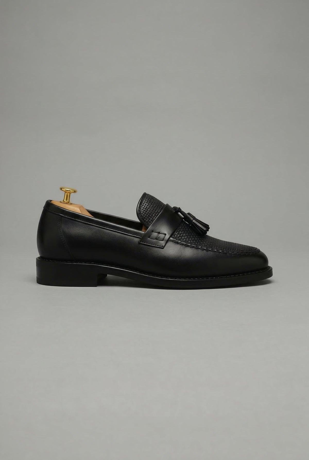 Woven Tassel Slip-On Loafers for Men - View 3